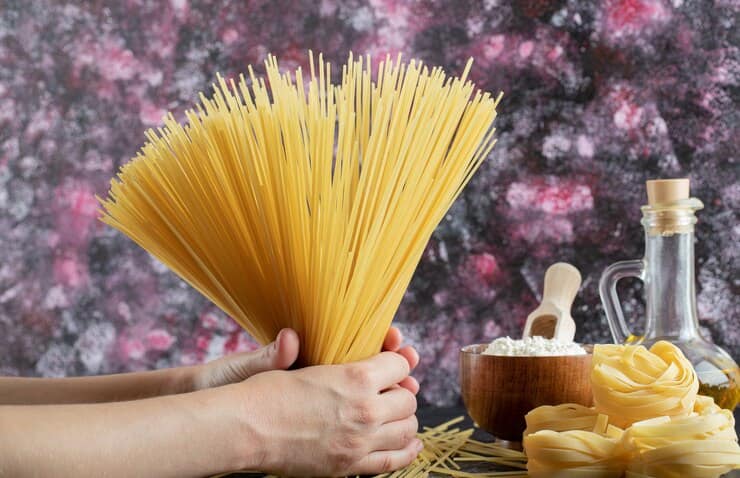 قیمت ماکارونی رشته ای ضخیم غنی شده + خرید باور نکردنی
